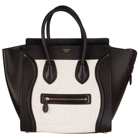 celine pirse|celine purse black and white.